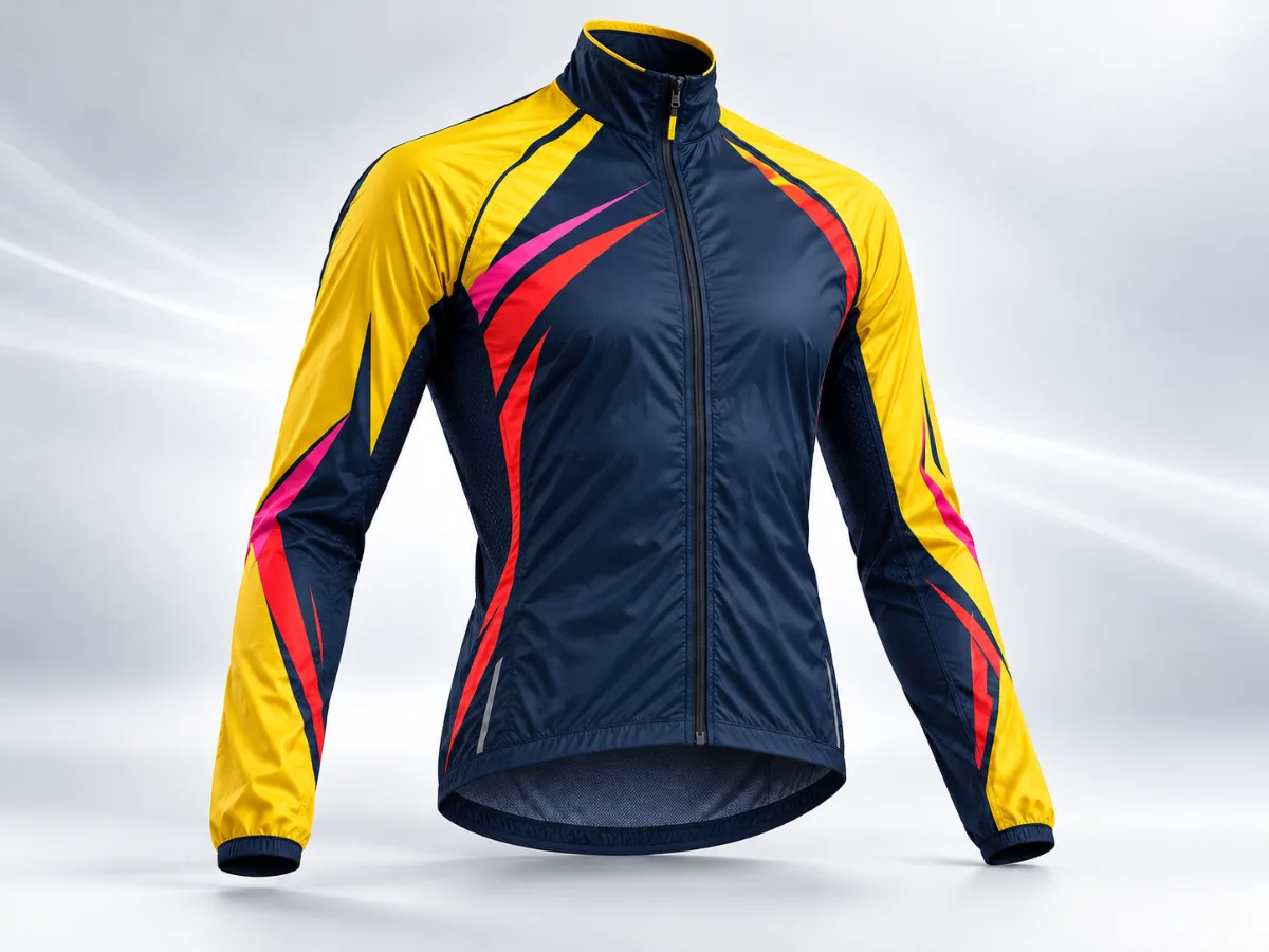 Velosel Tour Yellow 騎行防風外套商品概念圖